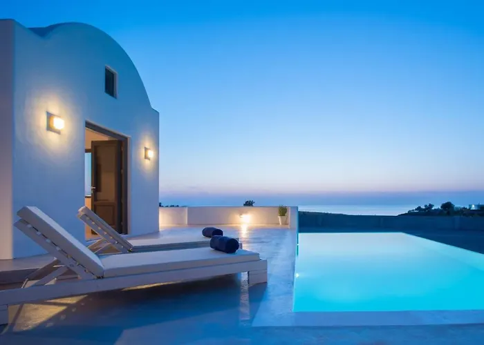 Villa Luxury Santorini Luxury Private Pool Sea View *
