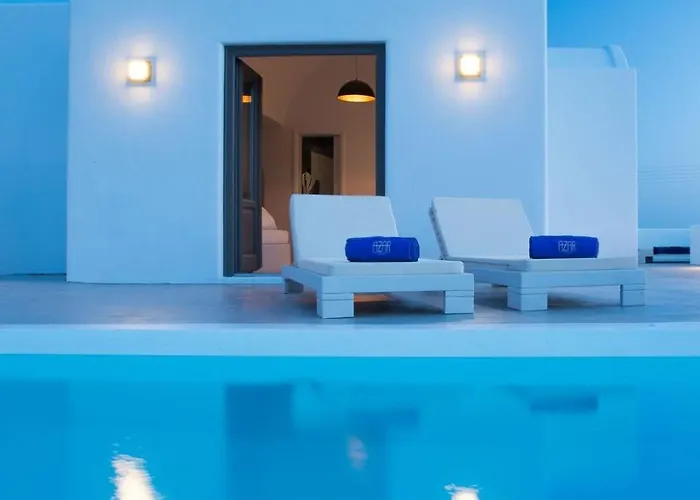 Luxury Santorini Luxury Private Pool Sea View * Foinikiá