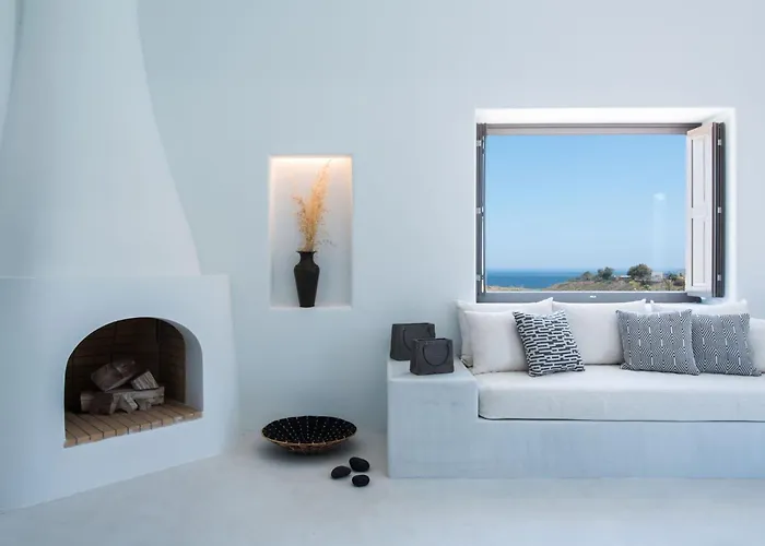 Luxury Santorini Luxury Private Pool Sea View * Foinikiá