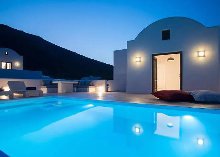 Luxury Santorini Luxury Private Pool Sea View * Foinikiá