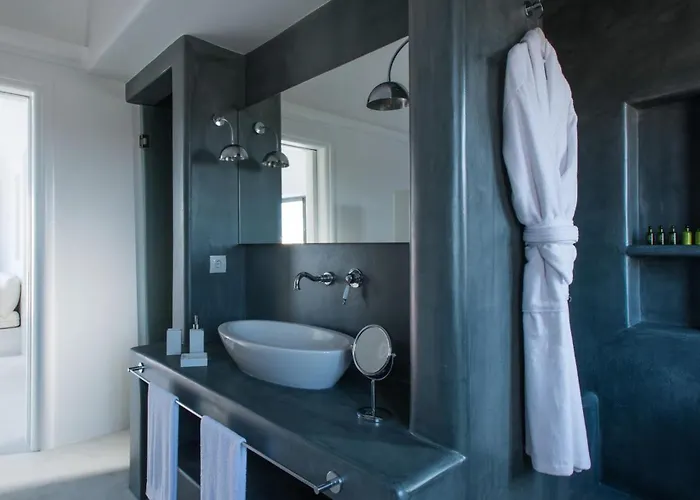 ヴィラ Luxury Santorini Luxury Private Pool Sea View Foinikiá