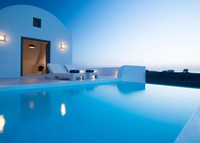 Luxury Santorini Luxury Private Pool Sea View * Foinikiá