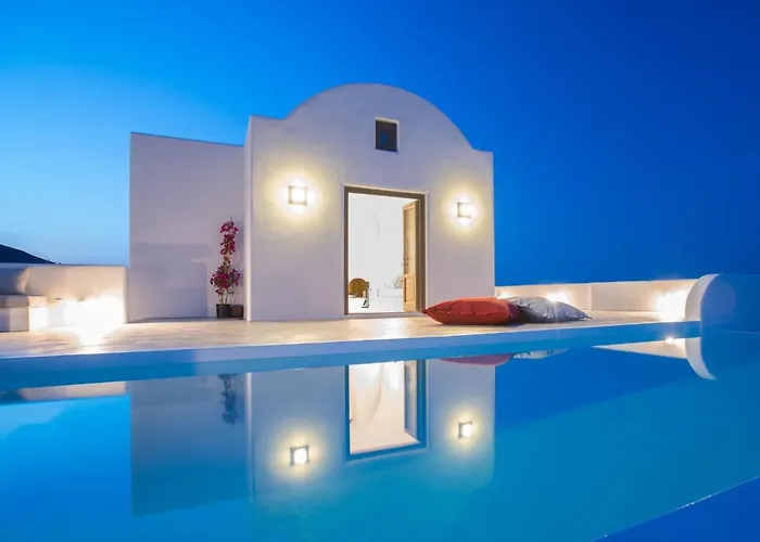 Luxury Santorini Luxury Private Pool Sea View Foinikiá