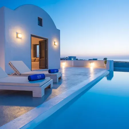 Luxury Santorini Luxury Private Pool Sea View Вилла